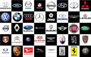 Various car brands