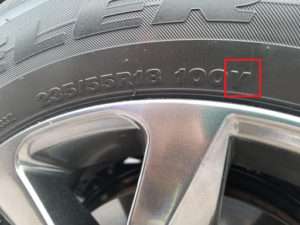 Tire speed rating